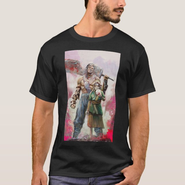 T-shirt peinture originale de zabuza haku665png665 (Devant)