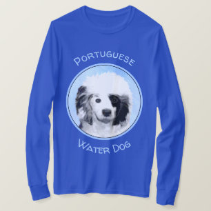 T-shirt Peinture Portugaise de Chien d'Eau - Art original