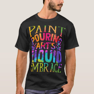 T-shirt Peinture Pourvoyant Acrylique Peintre Peinture Pou