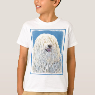 T-shirt Peinture Puli - Cute Original Chien Art