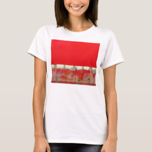 T-shirt Peinture rouge