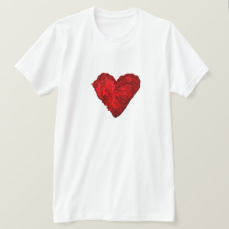T-shirt Peinture rouge