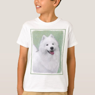T-shirt Peinture Samoyed - Cute Original Chien Art