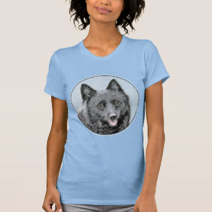 T-shirt Peinture Schipperke - Cute Original Chien Art
