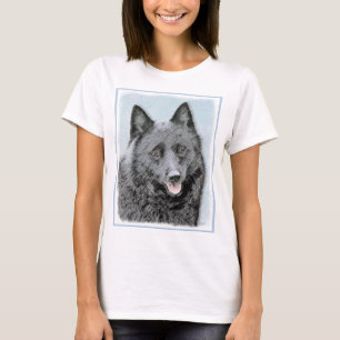 T-shirt Peinture Schipperke - Cute Original Chien Art