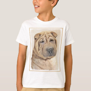 T-shirt Peinture Shar Pei - Cute Original Chien Art
