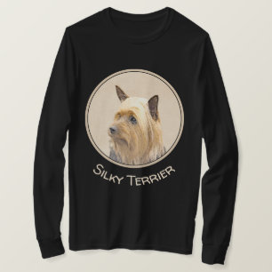 T-shirt Peinture Silky Terrier - Cute Original Chien Art