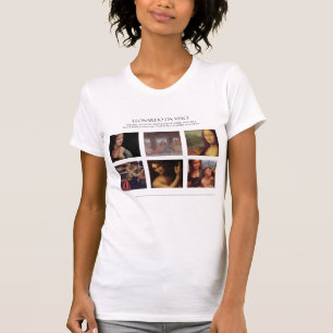T-shirt Peintures célèbres de Léonard de Vinci