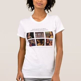 T-shirt Peintures célèbres de Léonard de Vinci
