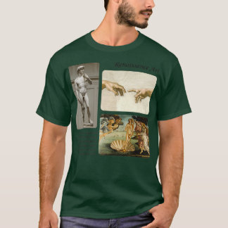 T-shirt peintures de la renaissance 2