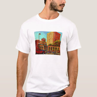 T-SHIRT PEINTURES DE L'UNIVERSITÉ MCGILL SCÈNE DE LA VILLE