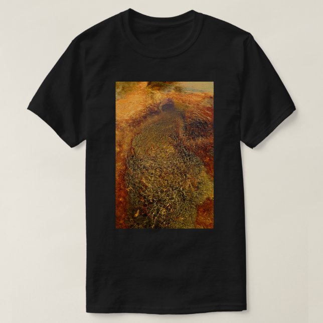 T-shirt Peintures d'eau Trop nature beauté (Design devant)