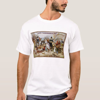 T-SHIRT PÈLERIN AMÉRICAIN JUIF HEUREUX DE FIERTÉ DE