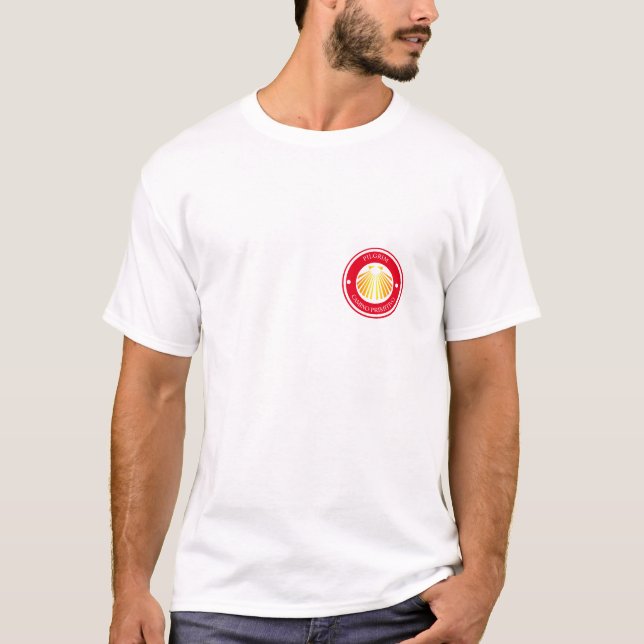 T-shirt Pèlerins Camino Primitivo (Devant)