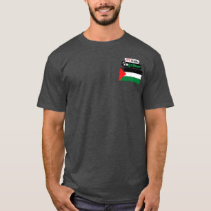 t-shirt pelestine libre, nous sommes ensemble chem