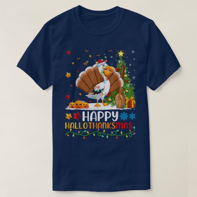 T-shirt Pelican Bird Lover Funny Happy Pelican HelloThanks (Design devant)