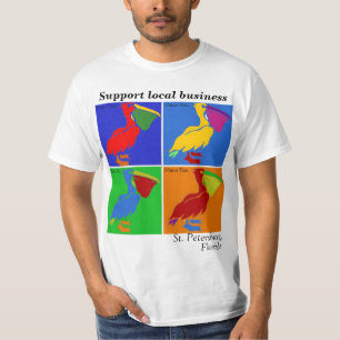 T-shirt Pélican d'indigène de St Peter