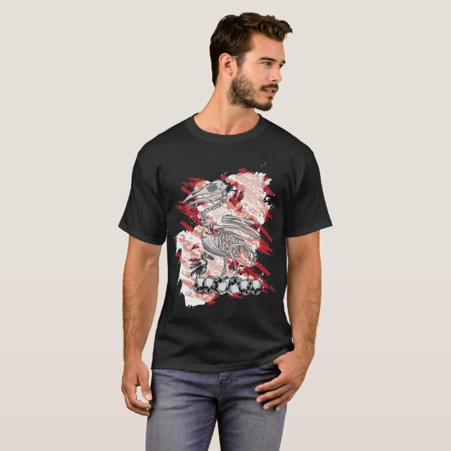 T-shirt Pélican mort (Devant entier)