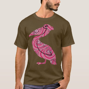 T-shirt Pélican rose