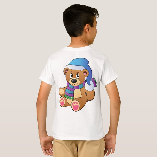 t-shirt peluche (Dos entier)