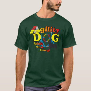 T-shirt Pembroke Welsh Corgi Agility Shirts Cadeaux