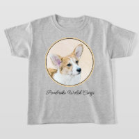 Pembroke Welsh Corgi Peinture - Art Chien original