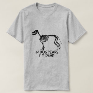 T-shirt pendant des années de chien