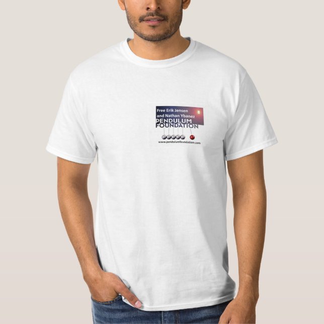 T-shirt PendulumFreeErikFreeNathan (Devant)