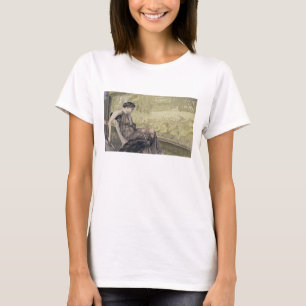 T-shirt Penelope weaving a shroud for Laertes her father-i