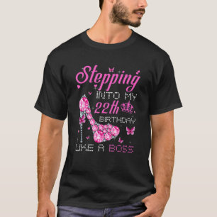 T-shirt Pénétrer Dans Mon 22e Anniversaire Comme Un Annive