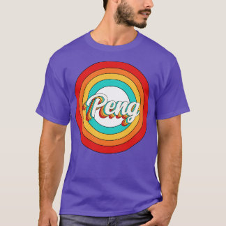 T-shirt Peng Nom Chemise Vintage Cercle Peng
