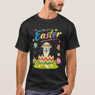 T-shirt Penguin Bird Lover Funny Easter Egg Penguin Happy