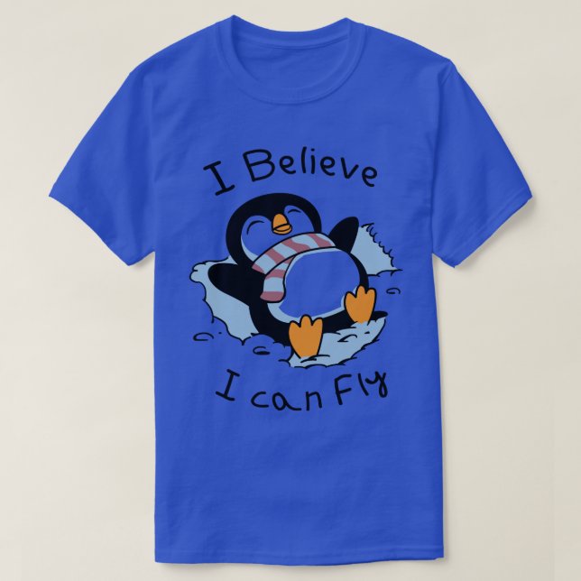 T-shirt Penguin des neiges (Design devant)