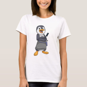 T-shirt Penguin en coiffure avec peigne