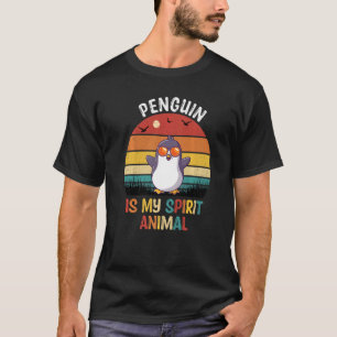 T-shirt Penguin est mon esprit animal Penguin