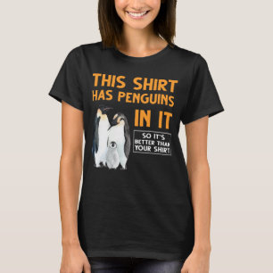 T-shirt Penguin Family Funny Penguins