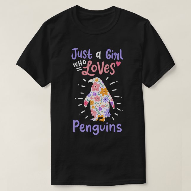 T-shirt Penguin Gift  (Design devant)
