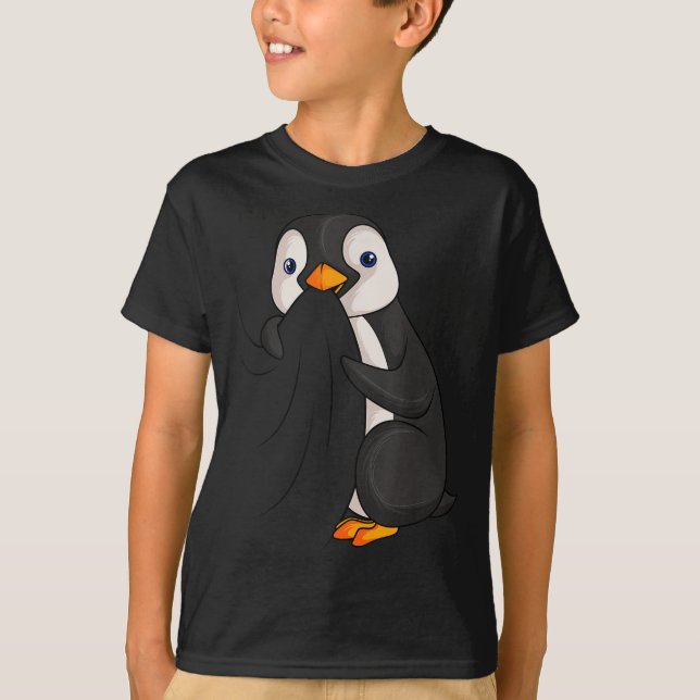 T-shirt Penguin Lover Kids Girl Women Men  (Devant)