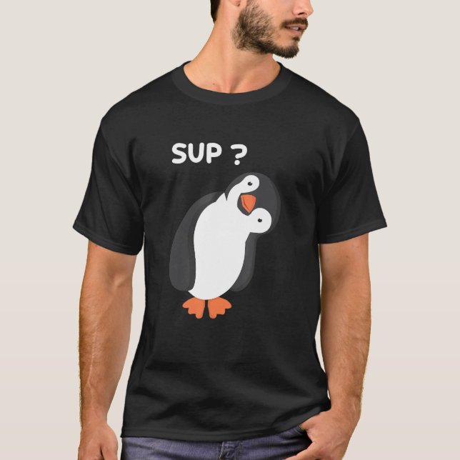 T-shirt penguin saying zookeeper animal love penguin (Devant)
