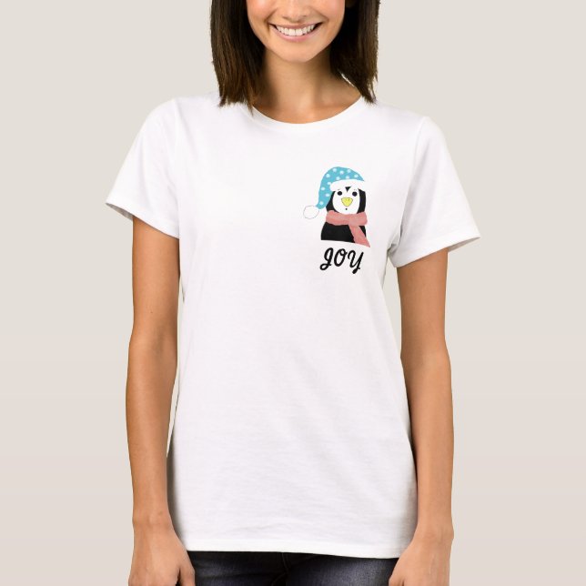 T-shirt Penguin surpris (Devant)