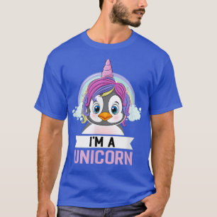 T-shirt Penguin Unicorn drôle Gentoo King Penguin et Unic