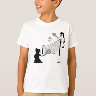 T-Shirt : Penguins  at Play .