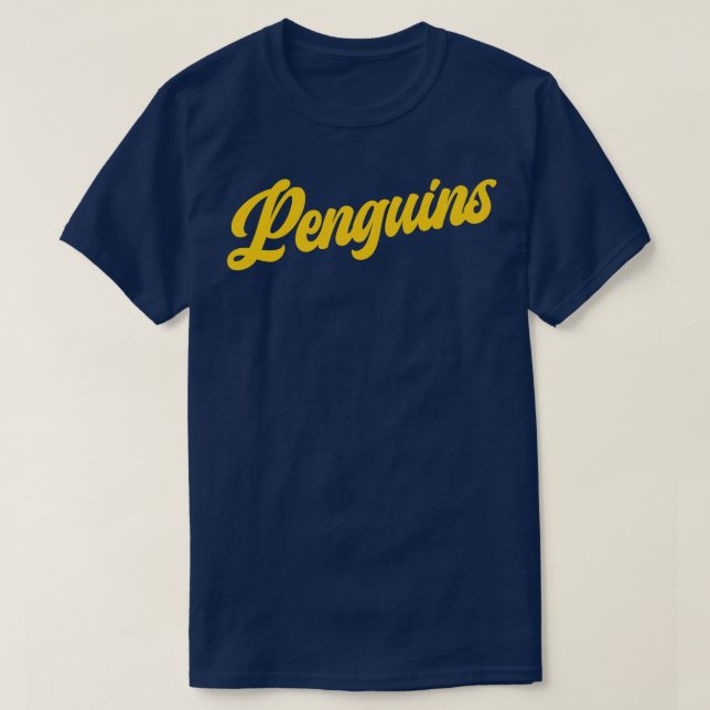 T-shirt Penguins Retro Pittsburgh Penguins (Design devant)