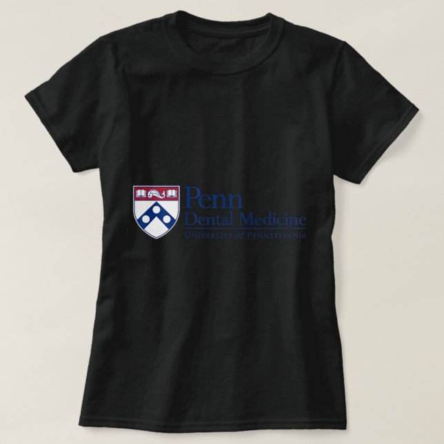 T-shirt Penn Quakers Apparel School of Dental Medicine (Design devant)