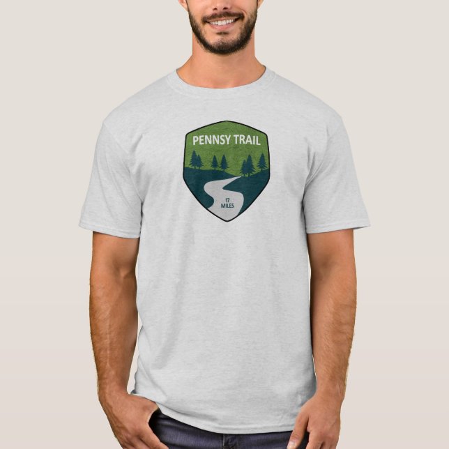 T-shirt Pennsy trail Indianapolis (Devant)