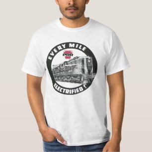 T-shirt Pennsylvania Railroad Locomotive GG-1 #4800