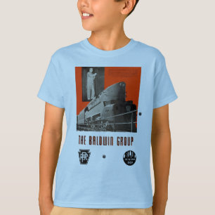 T-shirt Pennsylvania Railroad T1 Locomotive 6111