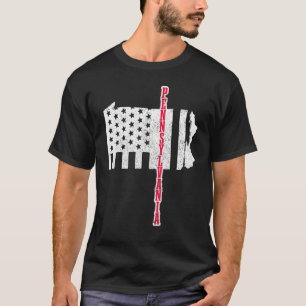T-shirt Pennsylvanie American Flag Map Pride Patriotic 4th
