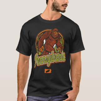 T-shirt Pennsylvanie Bigfoot