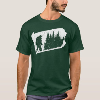 T-shirt Pennsylvanie Bigfoot